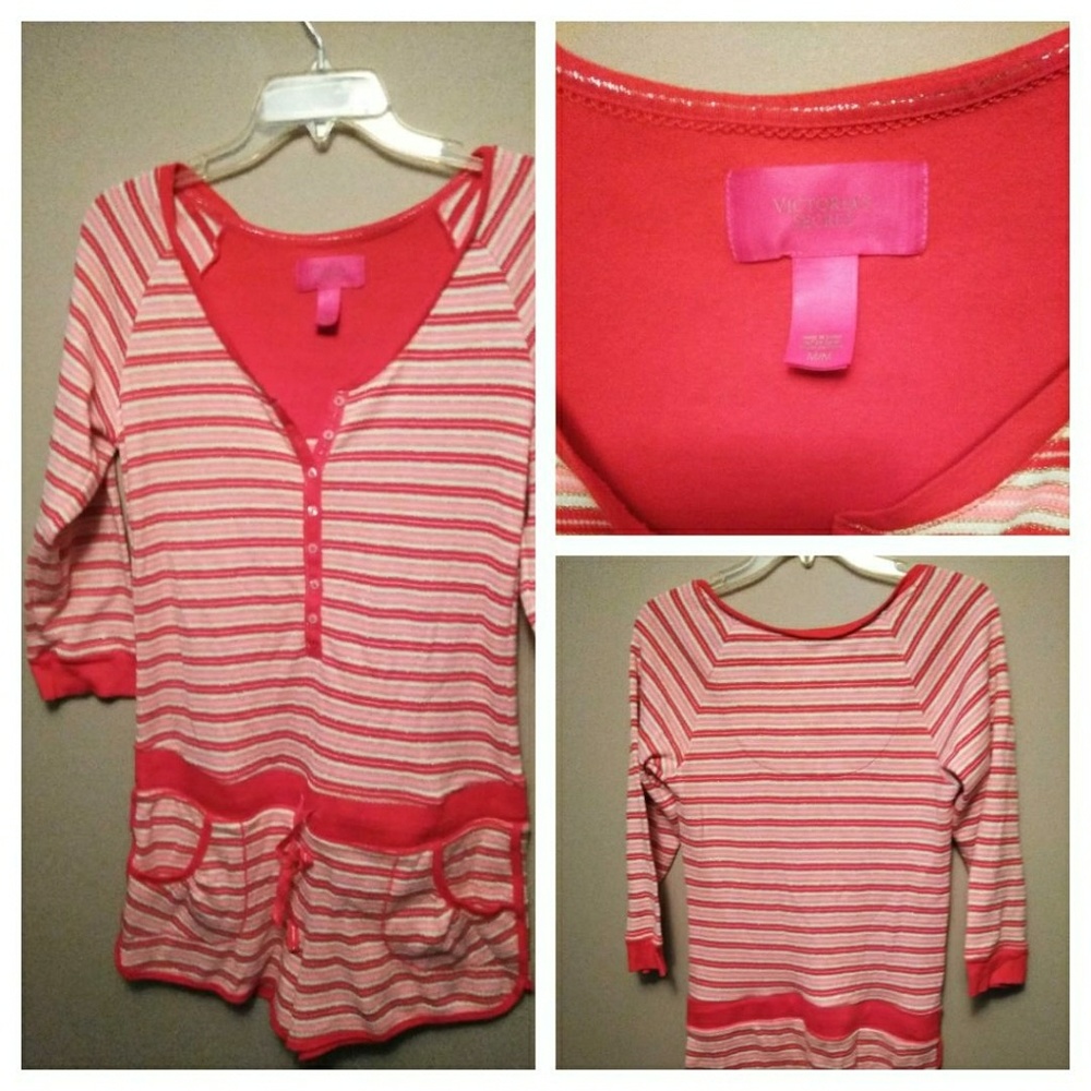 Victoria's Secret shorty pajamas size medium